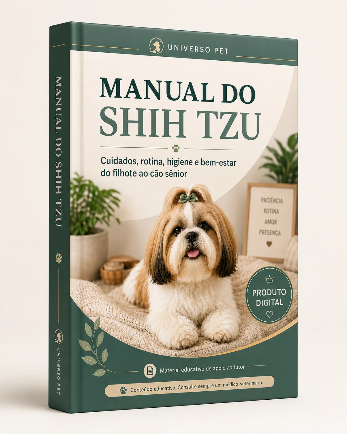 Capa do Manual do Shih Tzu
